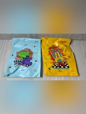 VTG McDonald's Reusable Lunch Sacks 80’s Retro Nostalgia Grimace